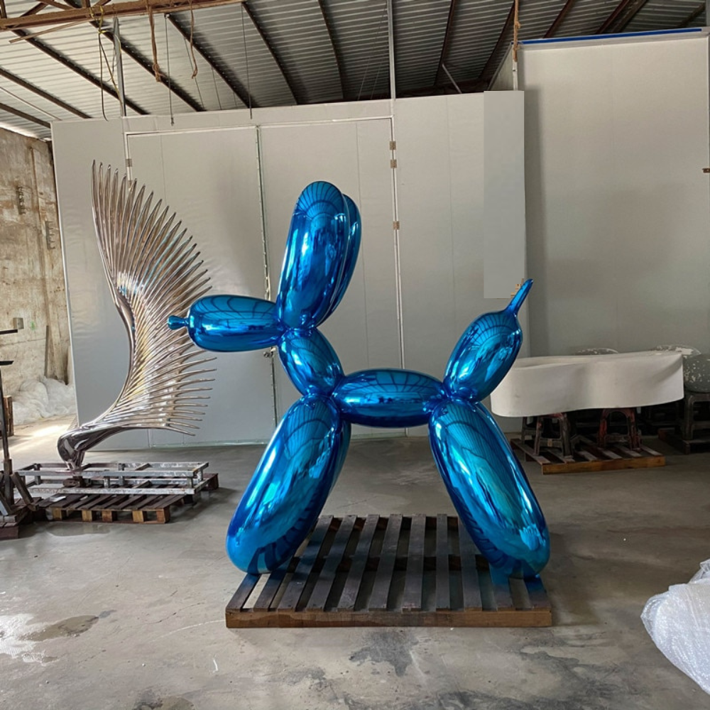 ArtZ® Stainless Steel Balloon Dog Sculpture – ArtZMiami