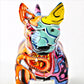 ArtZ® Bull Terrier Nordic Painted Statue