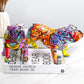 ArtZ®  English Bulldog Graffiti Painted Statue