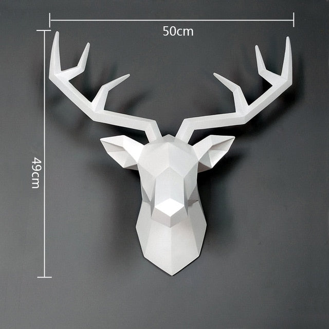 ArtZ® Deer Sculpture Wall Decoration