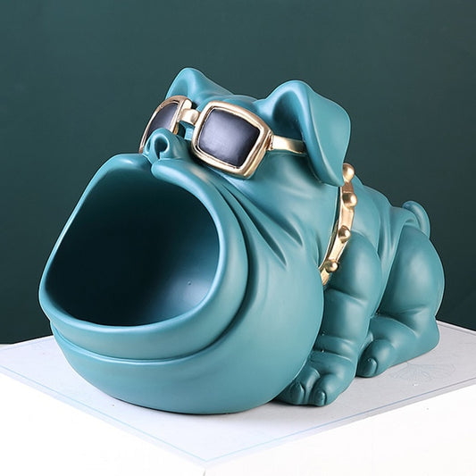 ArtZ® Bulldog Skulptur opbevaringsbeholder