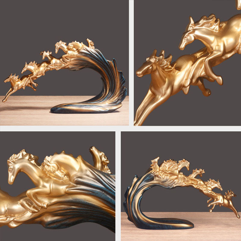 Galloping Horse Sculpture - Splentify